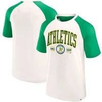 Oakland Athletics T-Shirt Oakland Athletics Fanatics Heritage Biblend SS Tee