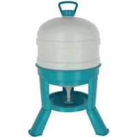 Kerbl Geflügeltränke Kerbl Siphon Hühnertränke türkis/weiß, 30l, 70257