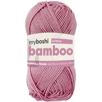 myboshi Bamboo, Bambus-Baumwollgarn Häkelwolle, 125 m (1-St), Uni