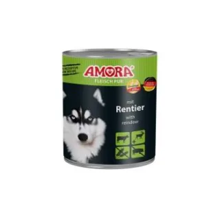 Amora Dog Pur 6x800g Rentier