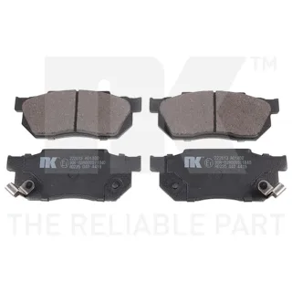 NK Bremsbel?ge vorne Honda Civic Crx 222613