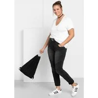 Sheego Bequeme Jeans Stretch-Jeans Power-Stretch-Qualität