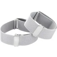 axy Hosenträger 1 Paar Herren Hemd Ärmelhalter 2,5cm Breit elastisch und größenverstellbar Ärmelhalter Hülsenhalter Ärmelband
