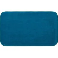 Gözze Badematte Rio Premium, Höhe 18 mm, rutschhemmend beschichtet, schnell trocknend, fußbodenheizungsgeeignet, Polyester, rechteckig, Badteppich, Uni Farben, waschbar, rechteckig & rund erhältlich