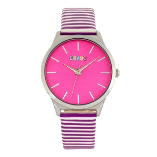 Montre unisexe à bord de Crayo