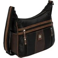 EAAKIE Umhängetasche Damen Tasche Schultertasche Umhängetasche Leder Optik Handtasche, als Schultertasche, Umhängetasche tragbar