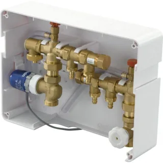 Uponor Minitec UP-Anschlussbox 1005272 220x300mm, für 3 Heizkreis