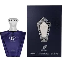 Afnan Duft-Set Turathi Homme Blue Eau de Parfum (EDP) Herren Spray, Frisch-holziger Duft mit Patchouli, Amber und Moschus