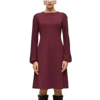 s.Oliver BLACK LABEL Strickkleid knielang, mit feiner Strick-Struktur / Langarm