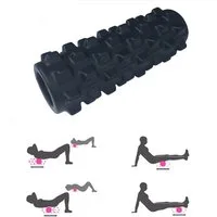 XDeer Saugglocke mit Massagerollen Faszienrolle mit 3D-Texturmassage,Mini-Massagerolle,Foam Roller, zur Muskelverspannungen lindern,Selbstmassage Fazienrolle für rücken