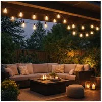 GLOBO LIGHTING LED Dekolicht, LED-Leuchtmittel fest verbaut, Warmweiß, LED Lichterkette Außenleuchte Gartenlampe Laterne Käfig 2er Set