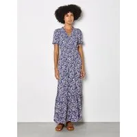 Apricot Maxikleid Maxikleid Druck