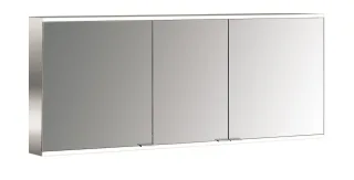 emco LED-Lichtspiegelschrank prime 2 Facelift Aufputz, 1600 mm, 3-türig, IP 20 Rückwand verspiegelt 949706248