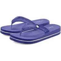 Venice Beach Sandale, Badeschuh, Badelatsche, Flip Flop, Badeschlappe, Pantolette Badezehentrenner Zehentrenner mit wasserabweisender und leichter Sohle VEGAN