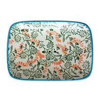 Village Cosmetics Seifenhalter Seifenschale - Keramik Fleur