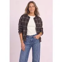 STREET ONE Cordjacke mit Karomuster