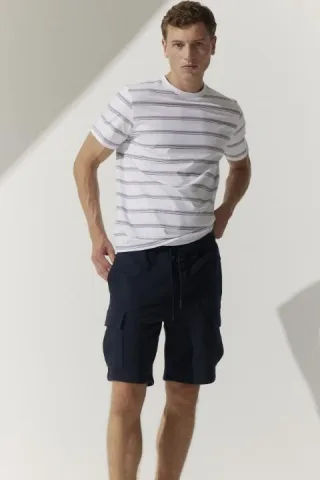 BASEFIELD - Rundhals T-Shirt 1/2 Arm white - Gr. - XXL