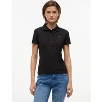 Tommy Jeans Poloshirt TJW SLIM ESSENTIAL SS POLO Baumwollmischung, slim fit