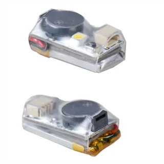 JHEMCU JHE20B Finder BB Ring 100dB Buzzer Alarm with LED Light Support BF CF Flight Controller for RC Micro FPV Racing D