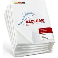ALCLEAR 950002_5 Ultra-Microfaser Fenstertuch streifenfrei 60x45 cm Mikrofasertuch (70% Polyester, 30% Polyamid, 45x60 cm)
