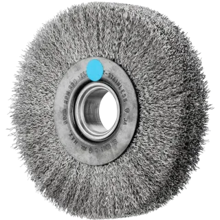 PFERD TOOLS Rundbürste breit ungezopft RBU Edelstahl-Draht - 43701120