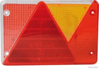 HERTH&BUSS Lichtscheibe, Heckleuchte, rechts, Dreieckrückstrahler - 83832151