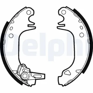 Delphi Bremsbacken hinten Peugeot 309 Renault 11 9 Super