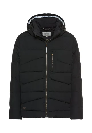 camel active - Winterjacke mit abnehmbarer Kapuze asphalt - Gr. - 26
