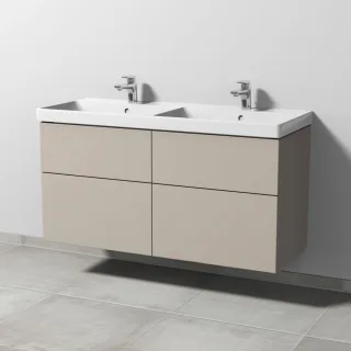 Sanipa 3way Waschtischunterbau zu Villeroy & Boch Avento Waschtisch mit 4 Auszügen, Kaschmir-Matt SP6251U
