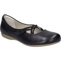 Josef Seibel Fiona 39 Riemchenballerina Festtagsschuh, Slipper, Komfortschuh mit überkreuztem Gummizug