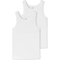 uncover by SCHIESSER Unterhemd Uncover Cotton (2er Pack) Rundhals, elastisch, Cotton-Mix, Multipack