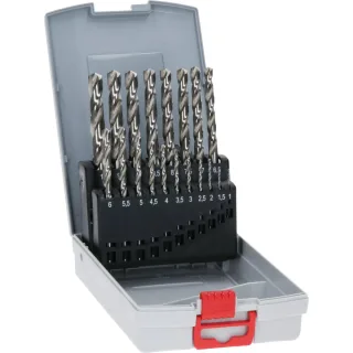 Bosch Metallbohrer-Set HSS-G, ProBox, 19-teilig, DIN 338, 135° 1-10 mm - 2608587013