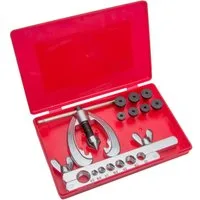 Falon-Tech Bördelgerät Bördelgerät Bördel Werkzeug Bremsleitung Bördeln Bördelwerkzeug Set, (9-tlg)