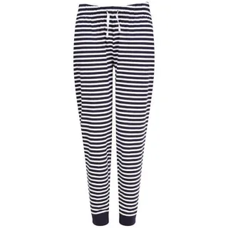 SF Women - Schlafanzughose für Damen (Marine/Weiß)