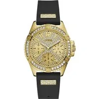 Guess Multifunktionsuhr LADY FRONTIER W1160L1, Armbanduhr, Quarzuhr, Damenuhr, Silikonarmband
