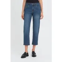OXMO Mom-Jeans OXHelle Jeanshose im kurzen Schnitt