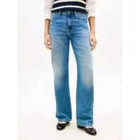 Tommy Hilfiger Straight-Jeans mit dezenter Logostickerei
