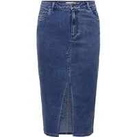 ONLY CARMAKOMA Jeansrock (1-tlg) Patches