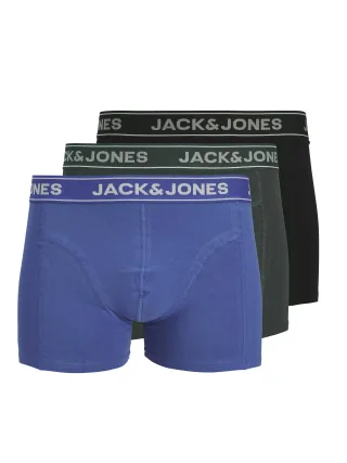 JACK&JONES - JACBLACK FRIDAY TRUNKS 3 PACK Black - Gr. - S