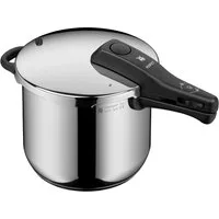 WMF Schnellkochtopf Perfect Dampfkochtopf, Cromargan® Edelstahl Rostfrei 18/10, Kochanzeige, Sicherheitssystem, einfache Reinigung