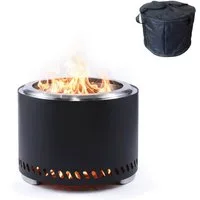relaxdays Feuerschale ohne Rauch Ø 49,5 cm