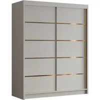 MIRJAN24 Kleiderschrank Flavio IV (mit zwei Schwebetüren) 150x58x200 cm