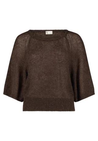 V by Vera Mont - Strickpullover rostbraun - Gr. - S
