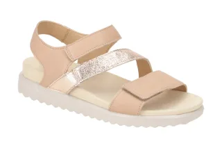 Legero 000243 Damen Sandale MOVE rose blush/tan - Echtleder - extra leicht