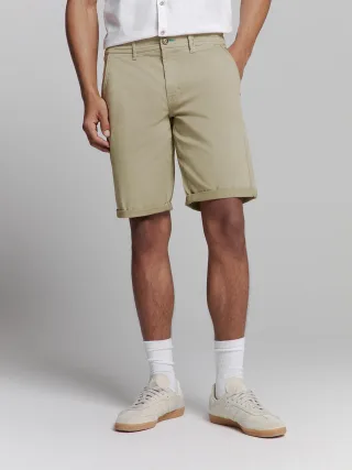No Excess - Short Chino Garment Dyed Twill Stretch light army - Gr. - 31