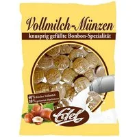 Eduard Edel Süßigkeit, Edel Vollmilch Münzen gefüllt mit Milch und knuspriger Haselnuss 120g