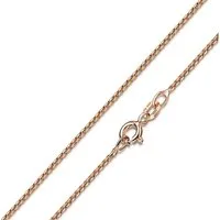 Materia Kette ohne Anhänger Rosegold Venezianer Kette Damen K101, aus 925 Silber