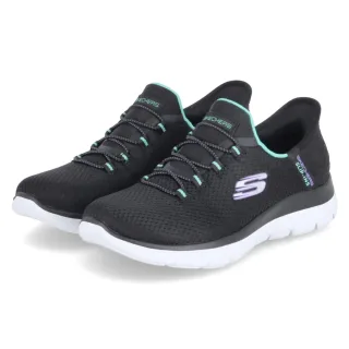 Skechers Slip-Ins Sneaker DIAMOND DREAM - Gr. 36 - Schwarz - Textil