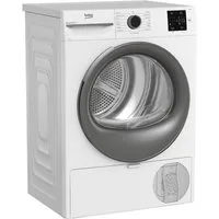 BEKO Wärmepumpentrockner BM3T30210W1, Hygiene Trocknen & Auffrischen, Knitterschutz