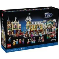 LEGO® Disney 43302 Main Street, U.S.A. Konstruktionsspielsteine, (Set, 3899 Teile)